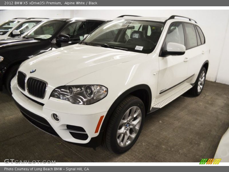 Alpine White / Black 2012 BMW X5 xDrive35i Premium
