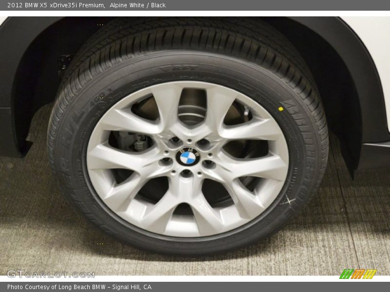 Alpine White / Black 2012 BMW X5 xDrive35i Premium