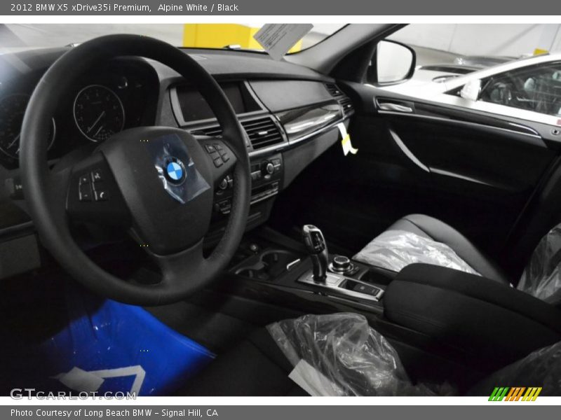 Alpine White / Black 2012 BMW X5 xDrive35i Premium