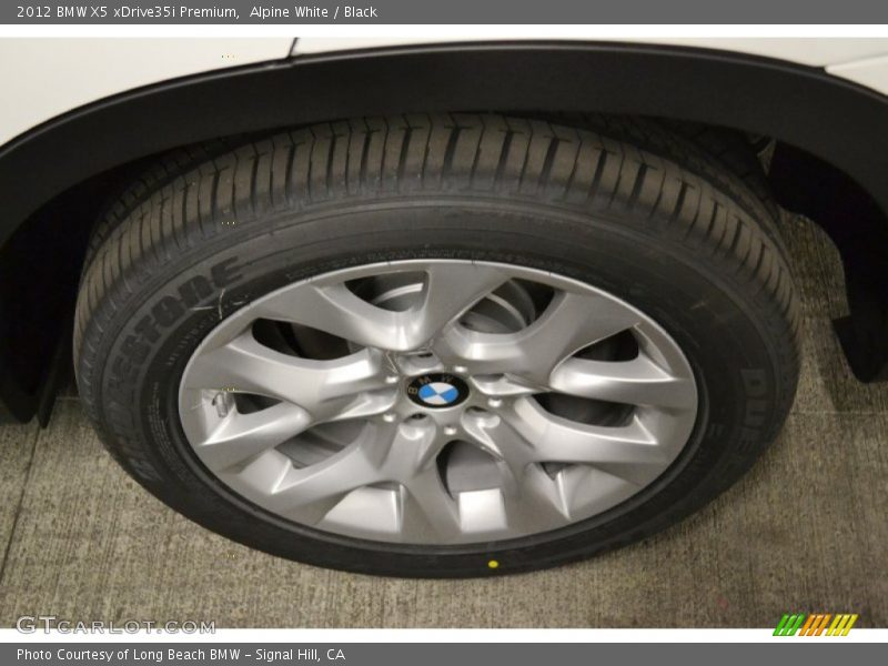 Alpine White / Black 2012 BMW X5 xDrive35i Premium