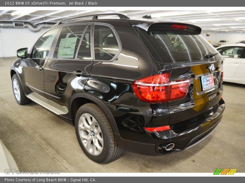 Jet Black / Black 2012 BMW X5 xDrive35i Premium