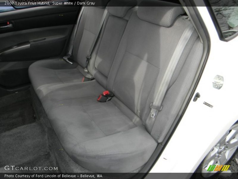 Super White / Dark Gray 2007 Toyota Prius Hybrid