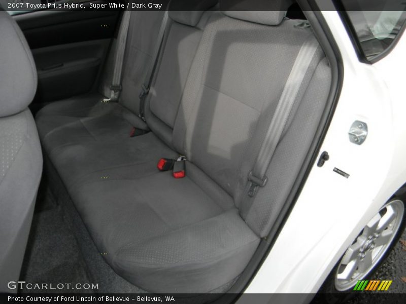 Super White / Dark Gray 2007 Toyota Prius Hybrid