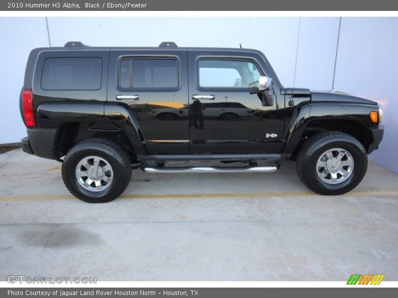 Black / Ebony/Pewter 2010 Hummer H3 Alpha