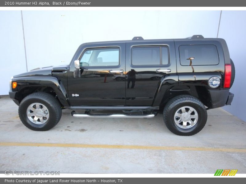Black / Ebony/Pewter 2010 Hummer H3 Alpha
