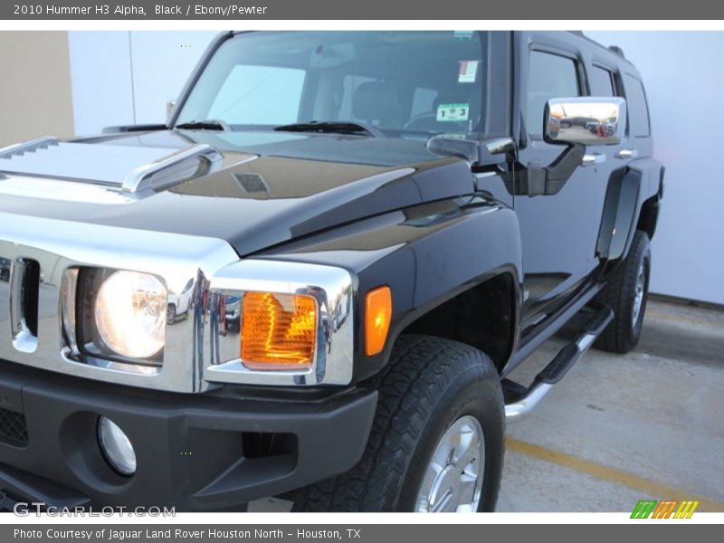 Black / Ebony/Pewter 2010 Hummer H3 Alpha