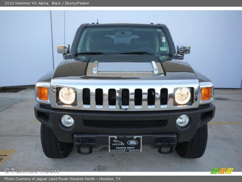 Black / Ebony/Pewter 2010 Hummer H3 Alpha