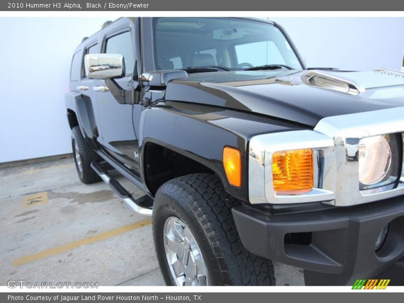 Black / Ebony/Pewter 2010 Hummer H3 Alpha