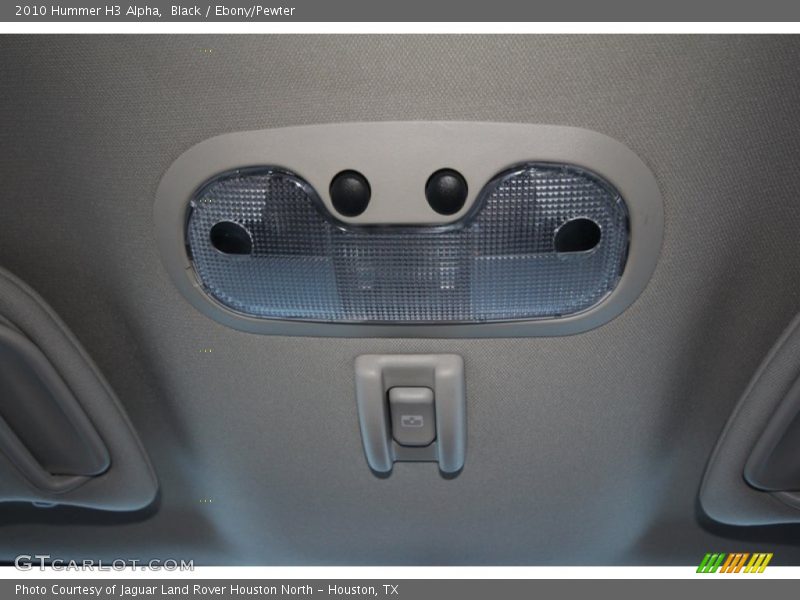 Black / Ebony/Pewter 2010 Hummer H3 Alpha