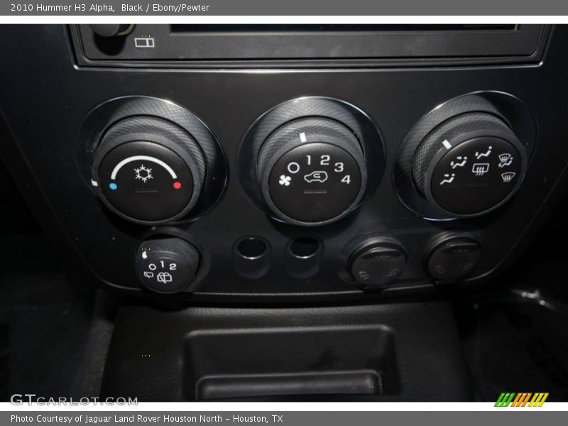 Black / Ebony/Pewter 2010 Hummer H3 Alpha
