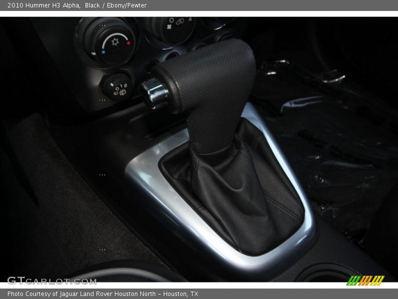 Black / Ebony/Pewter 2010 Hummer H3 Alpha