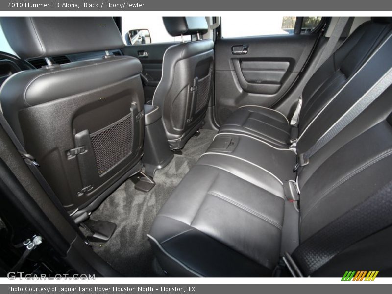  2010 H3 Alpha Ebony/Pewter Interior