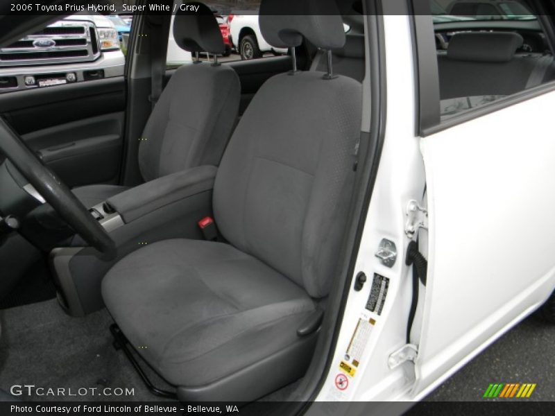 Super White / Gray 2006 Toyota Prius Hybrid