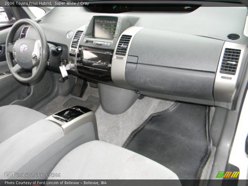Super White / Gray 2006 Toyota Prius Hybrid
