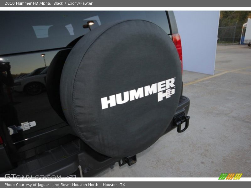Black / Ebony/Pewter 2010 Hummer H3 Alpha