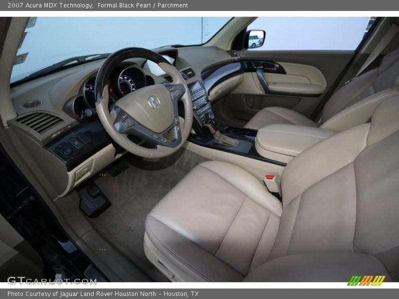 Formal Black Pearl / Parchment 2007 Acura MDX Technology