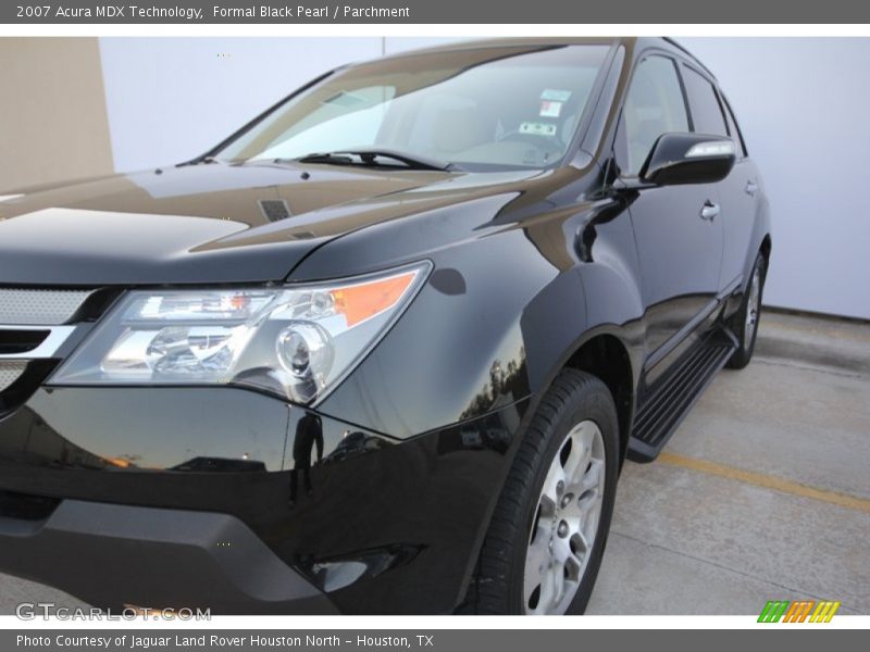 Formal Black Pearl / Parchment 2007 Acura MDX Technology