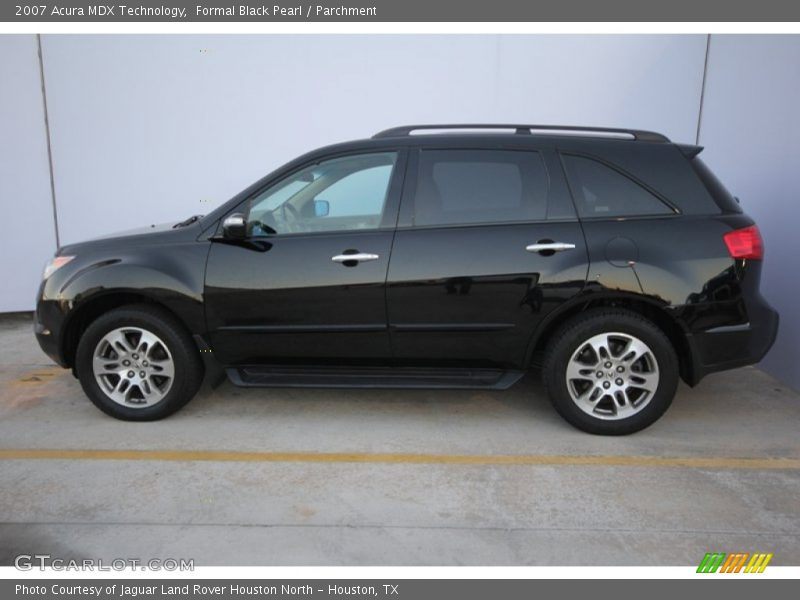Formal Black Pearl / Parchment 2007 Acura MDX Technology