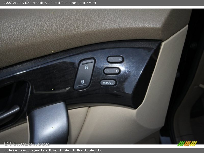 Formal Black Pearl / Parchment 2007 Acura MDX Technology