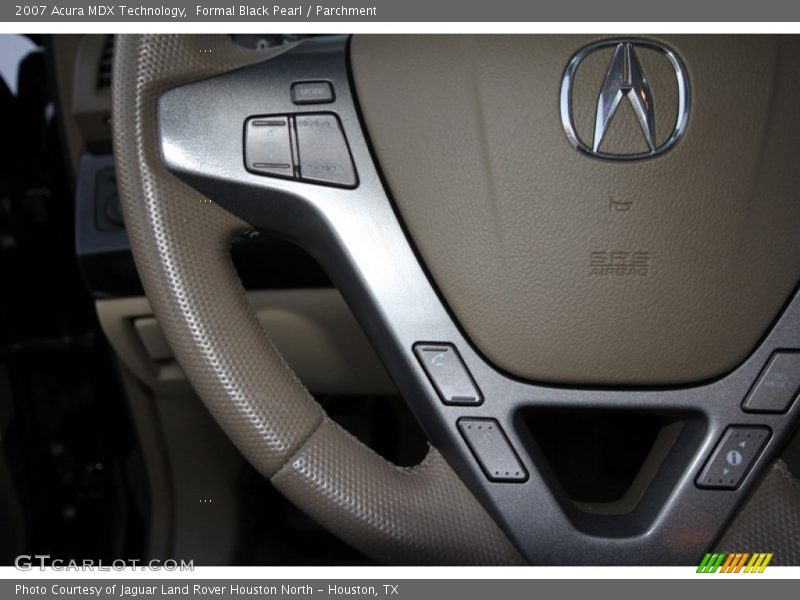 Formal Black Pearl / Parchment 2007 Acura MDX Technology