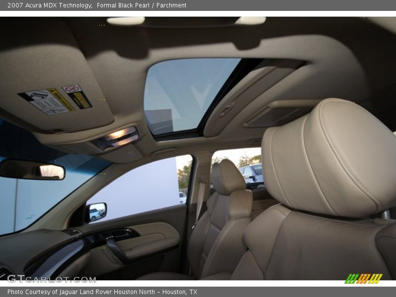 Formal Black Pearl / Parchment 2007 Acura MDX Technology