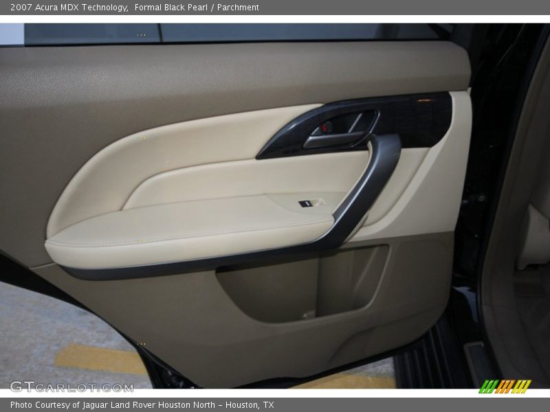 Formal Black Pearl / Parchment 2007 Acura MDX Technology