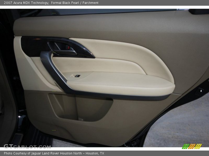 Formal Black Pearl / Parchment 2007 Acura MDX Technology