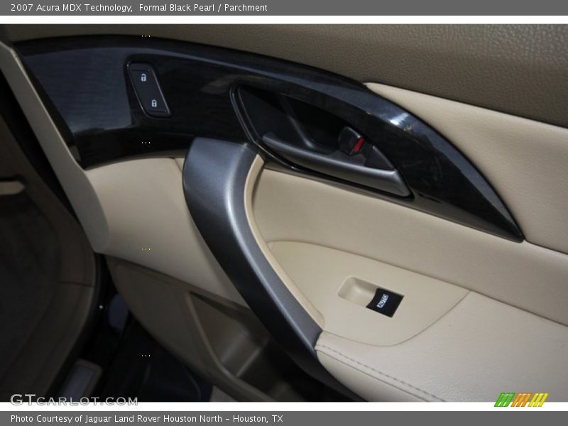 Formal Black Pearl / Parchment 2007 Acura MDX Technology