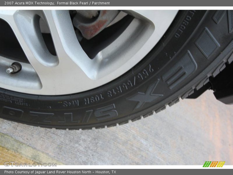 Formal Black Pearl / Parchment 2007 Acura MDX Technology