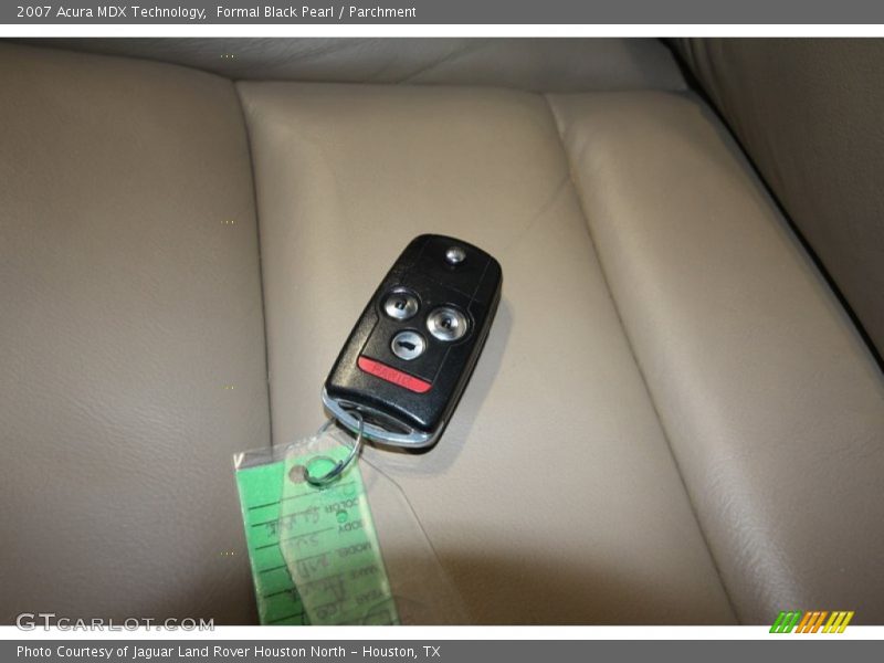 Formal Black Pearl / Parchment 2007 Acura MDX Technology