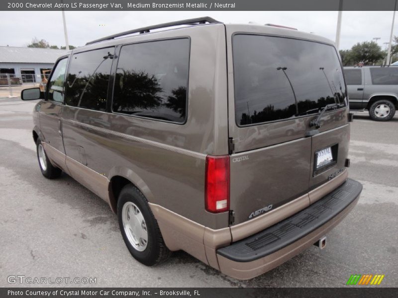 Medium Bronzemist Metallic / Neutral 2000 Chevrolet Astro LS Passenger Van