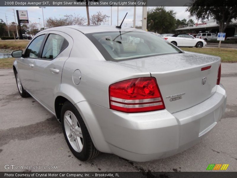 Bright Silver Metallic / Dark Slate Gray/Light Slate Gray 2008 Dodge Avenger SXT