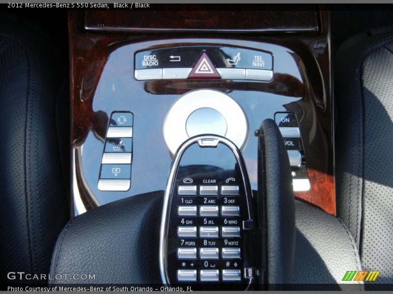 Black / Black 2012 Mercedes-Benz S 550 Sedan