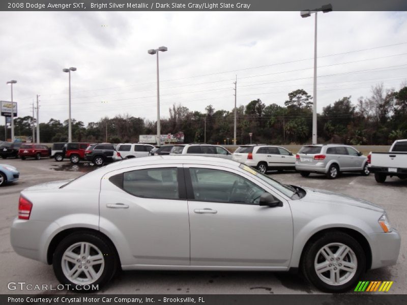 Bright Silver Metallic / Dark Slate Gray/Light Slate Gray 2008 Dodge Avenger SXT