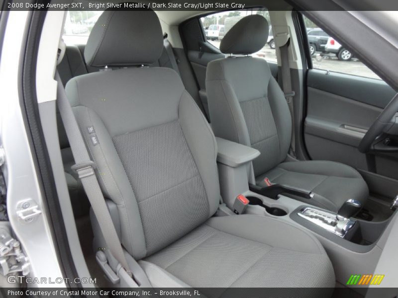 Bright Silver Metallic / Dark Slate Gray/Light Slate Gray 2008 Dodge Avenger SXT