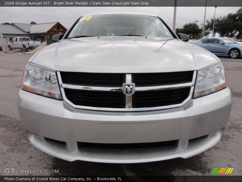 Bright Silver Metallic / Dark Slate Gray/Light Slate Gray 2008 Dodge Avenger SXT