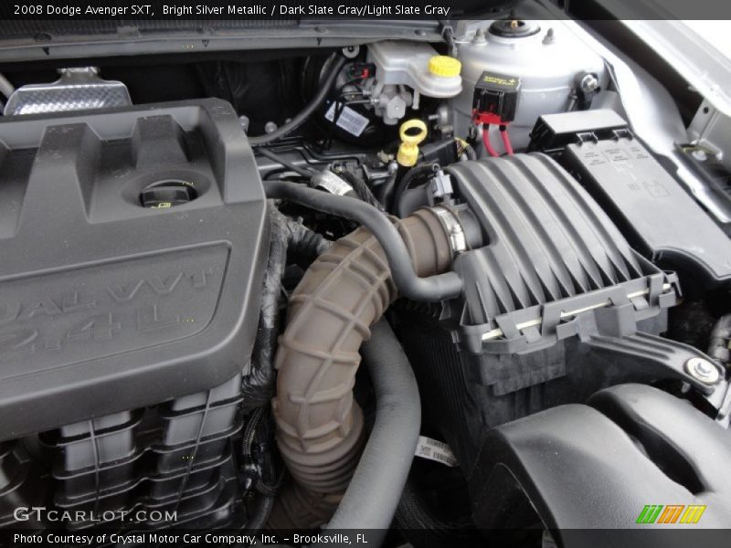 Bright Silver Metallic / Dark Slate Gray/Light Slate Gray 2008 Dodge Avenger SXT