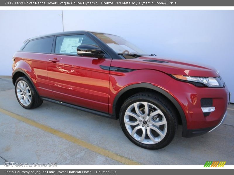  2012 Range Rover Evoque Coupe Dynamic Firenze Red Metallic