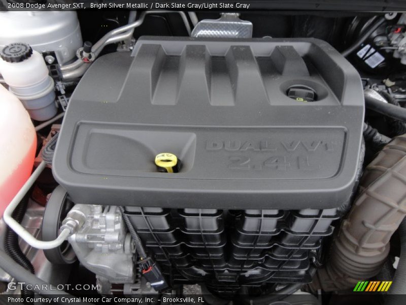 Bright Silver Metallic / Dark Slate Gray/Light Slate Gray 2008 Dodge Avenger SXT