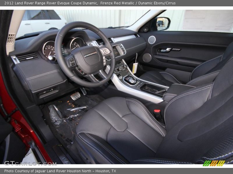  2012 Range Rover Evoque Coupe Dynamic Dynamic Ebony/Cirrus Interior
