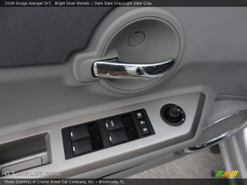 Bright Silver Metallic / Dark Slate Gray/Light Slate Gray 2008 Dodge Avenger SXT