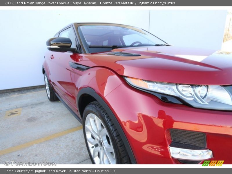 Firenze Red Metallic / Dynamic Ebony/Cirrus 2012 Land Rover Range Rover Evoque Coupe Dynamic