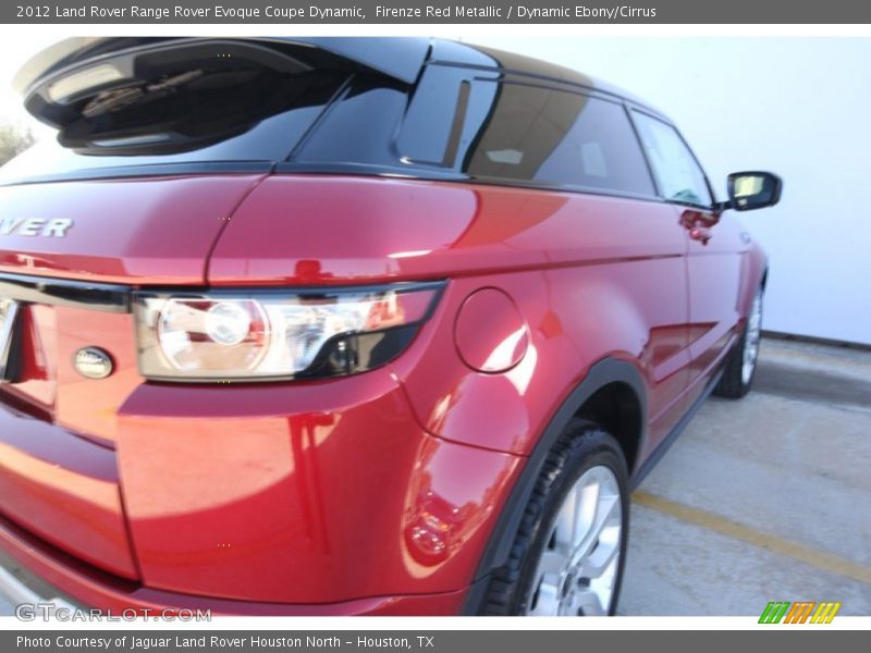 Firenze Red Metallic / Dynamic Ebony/Cirrus 2012 Land Rover Range Rover Evoque Coupe Dynamic