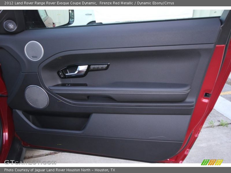 Firenze Red Metallic / Dynamic Ebony/Cirrus 2012 Land Rover Range Rover Evoque Coupe Dynamic