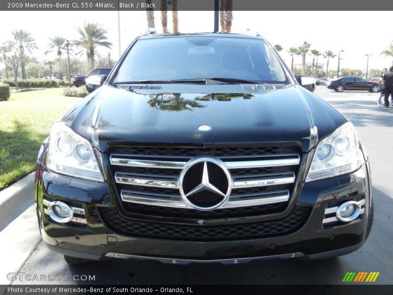 Black / Black 2009 Mercedes-Benz GL 550 4Matic