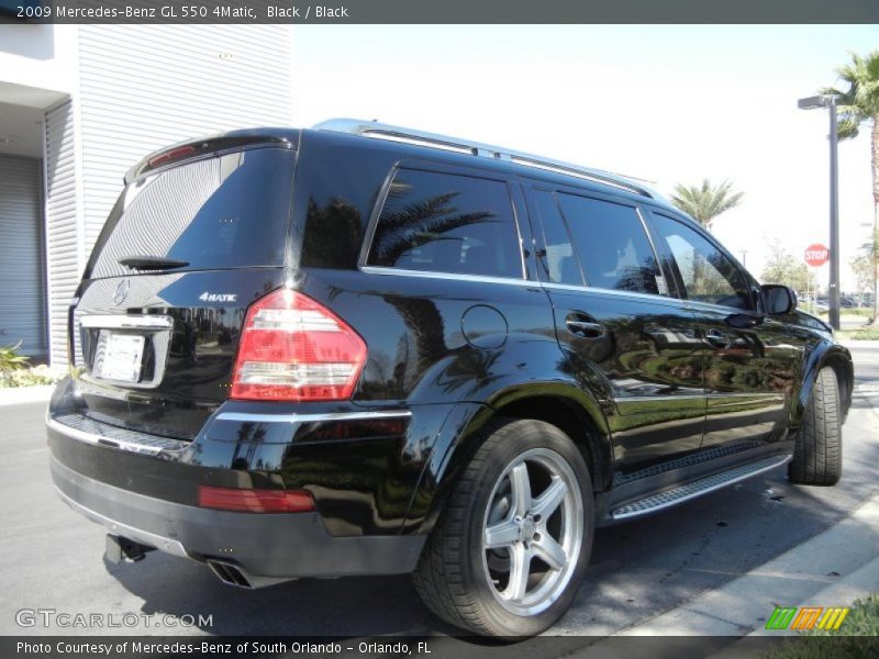 Black / Black 2009 Mercedes-Benz GL 550 4Matic