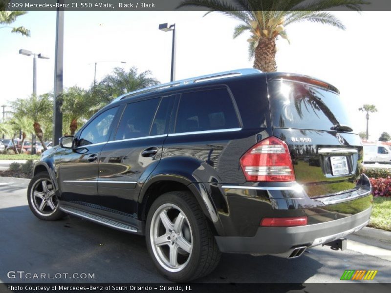 Black / Black 2009 Mercedes-Benz GL 550 4Matic