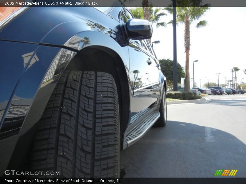 Black / Black 2009 Mercedes-Benz GL 550 4Matic
