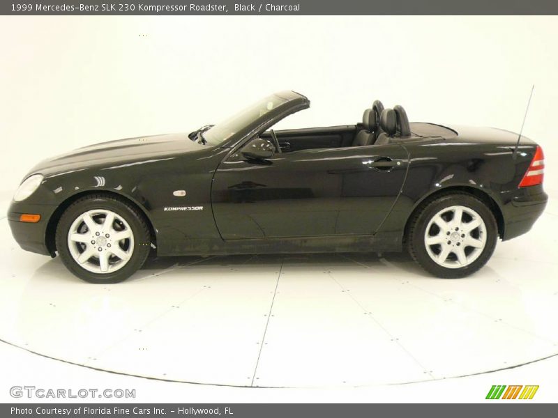 Black / Charcoal 1999 Mercedes-Benz SLK 230 Kompressor Roadster