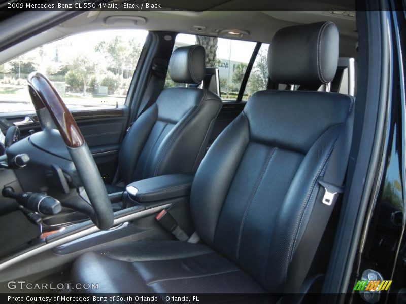 Black / Black 2009 Mercedes-Benz GL 550 4Matic